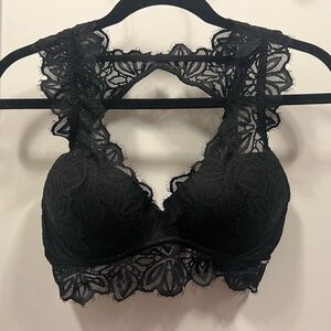 Women’s Victoria’s Secret pink black bra